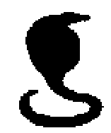 Silueta de una cobra