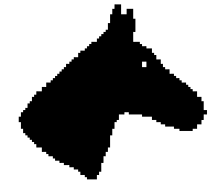 Silueta de un caballo