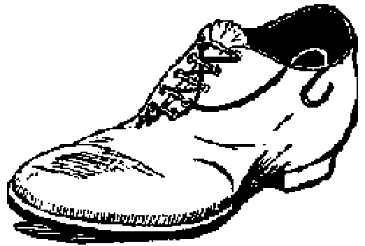 Un zapato atado a la manera scout